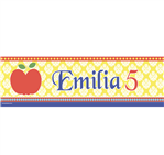 Banner de papel Blancanieves